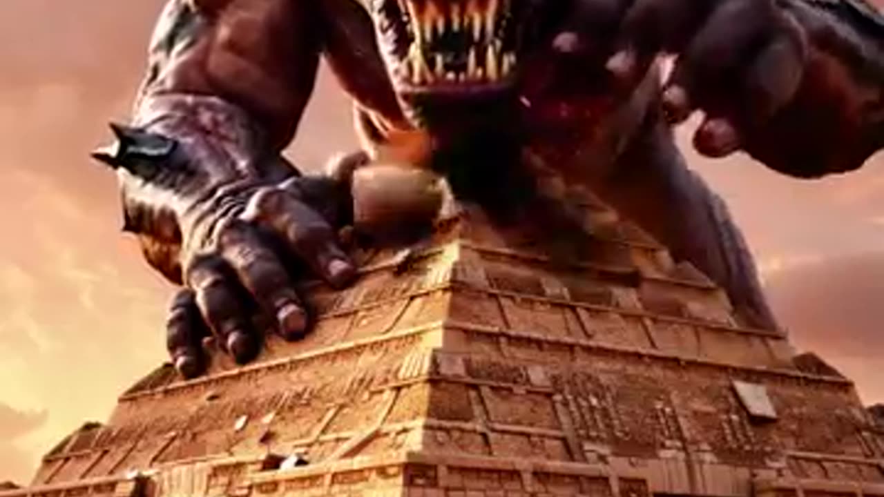 Giant Pyramid Monster