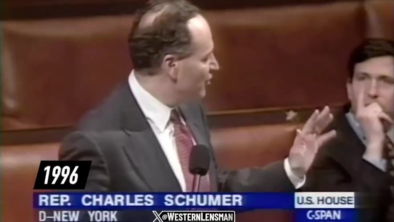 This is pure gold 😂 The 1996 model Schumer is right!