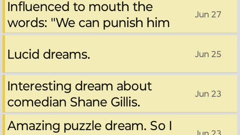 Screen Recording of Prophetic Messages I Wrote in Note App (Two Separate Messages in One Video)