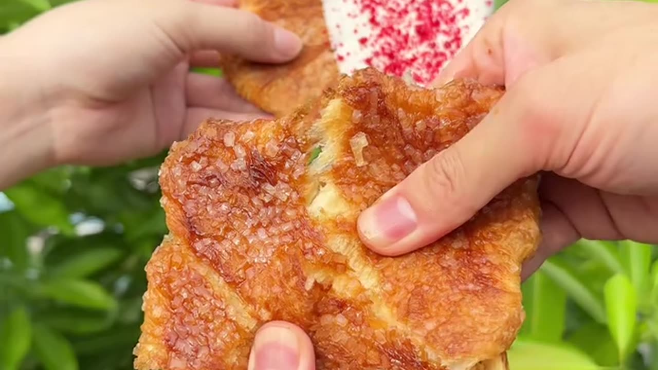 colorful croissants