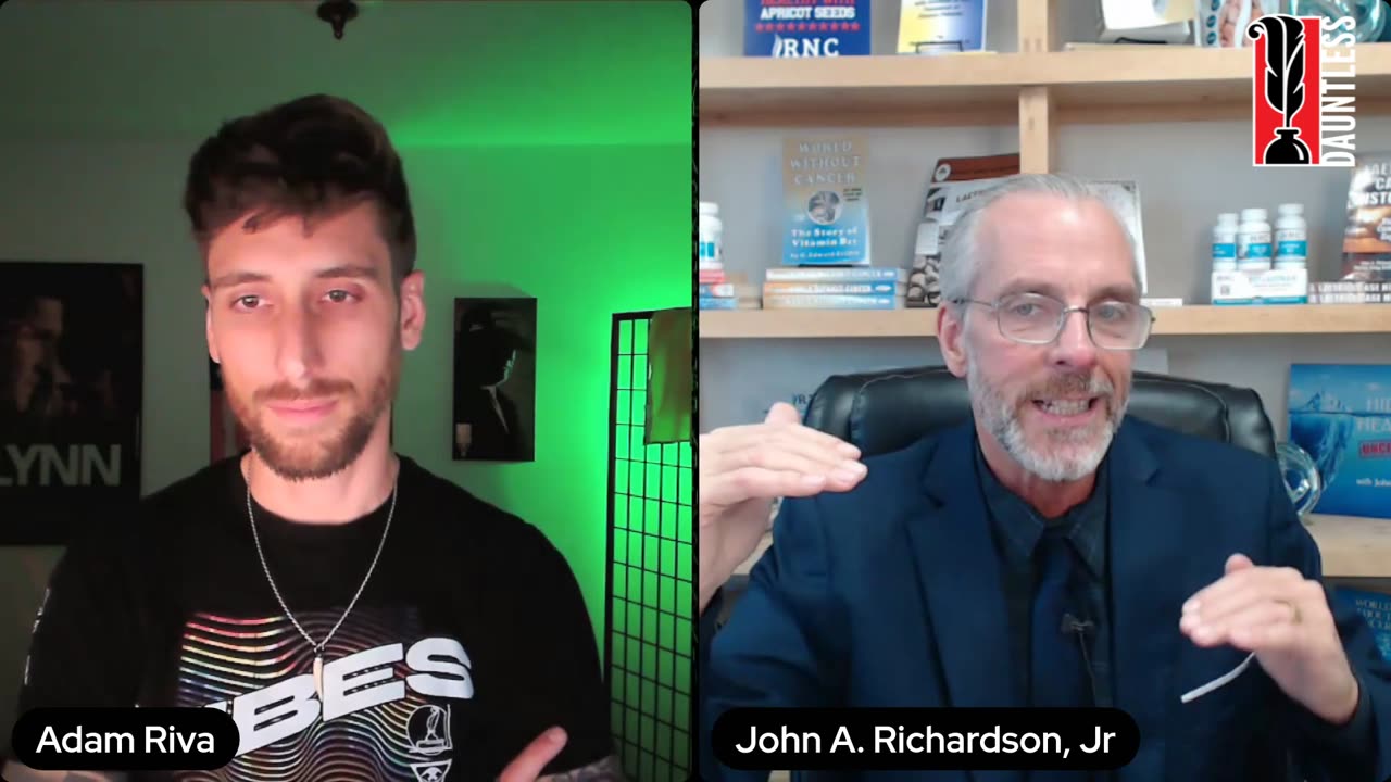 Suppressed Cancer Cure?? (Dauntless Dialogue/Adam Riva w/John Richardson)
