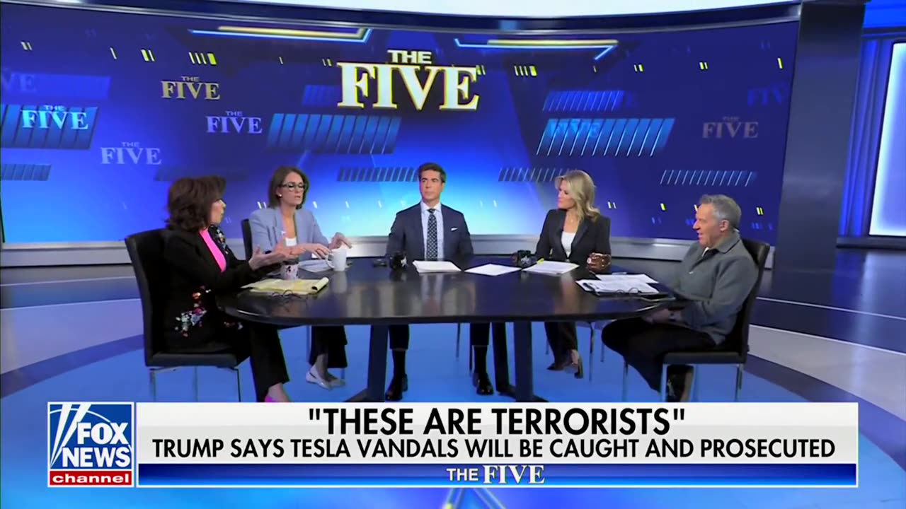 Jesse Watters Urges Dem Strategist To Tell Her 'People' To 'Stop Firebombing' Tesla Facilities