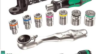 Wera 056490 Tool-Check Plus Bit Ratchet Set with Sockets