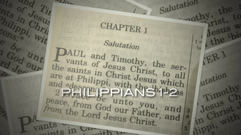 PHILIPPIANS 1-2: ANOTHER INFO-PACKED MESSAGE! (2008)