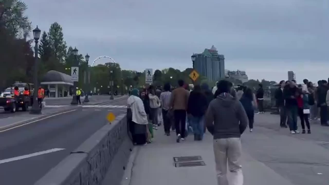 This is what you encounter when you visit Niagara Falls