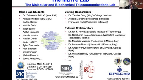 Information and communication theory with biochemical and molecular Control ITU (JFET)