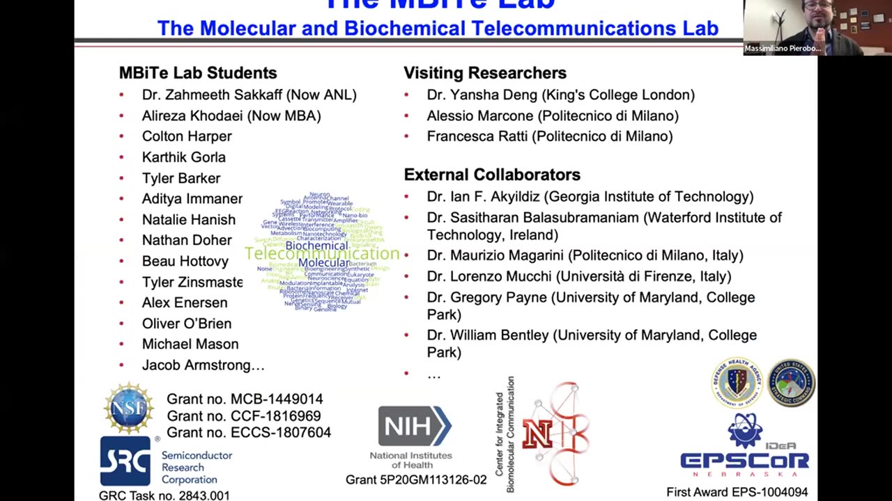 Information and communication theory with biochemical and molecular Control ITU (JFET)