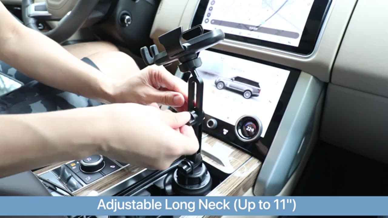 Miracase Phone Holders for Your Car with Metal Hook Clip