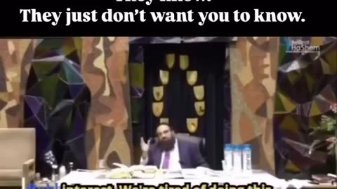 Jews know, but don't want you to know