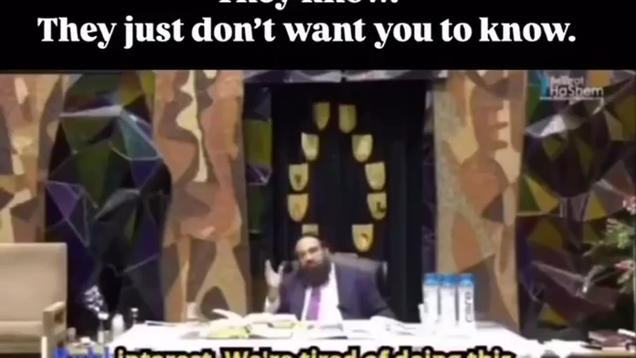 Jews know, but don't want you to know