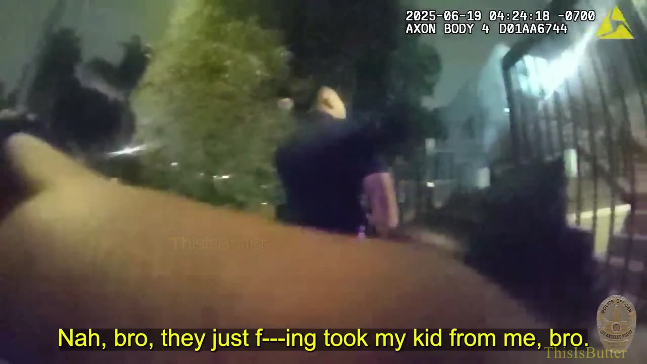 Burglary suspect armed with a knife is fatally shot by LAPD officer after breaking into an apartment