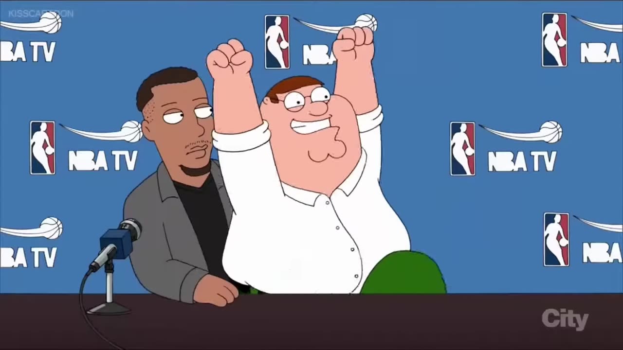 Peter at the NBA