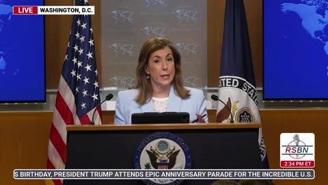 WATCH: U.S. State Department Holds a Press Briefing - 6/17/25