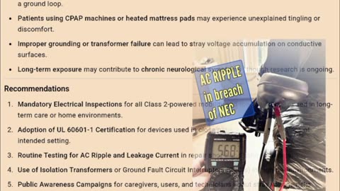 White Paper: Class 2 AC-to-DC Powered Devices and the Hidden Risks of Stray Voltage in Patient Scena