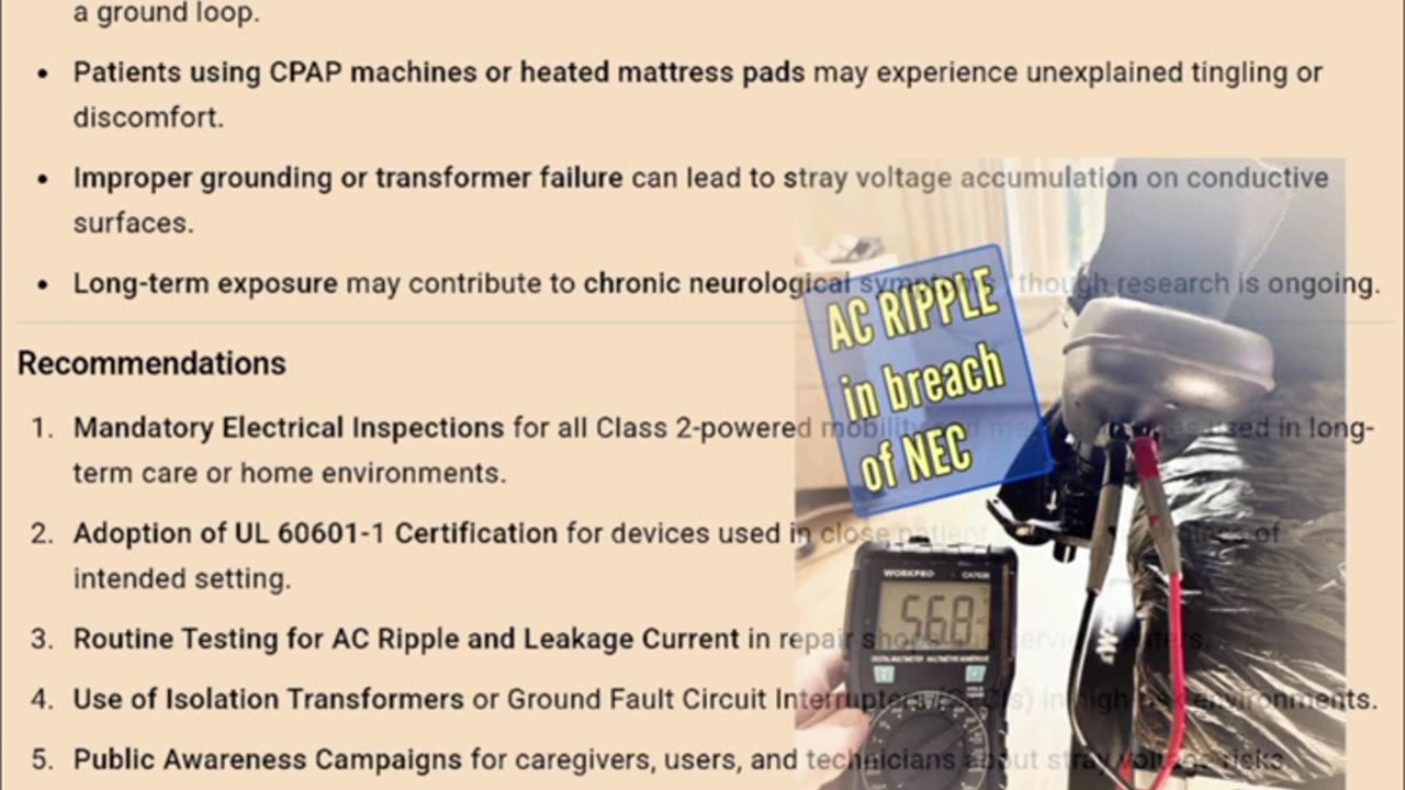 White Paper: Class 2 AC-to-DC Powered Devices and the Hidden Risks of Stray Voltage in Patient Scena