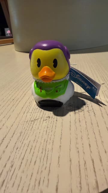 Disney Parks Buzz Lightyear Vinyl Rubber Duck #shorts