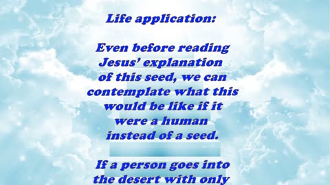 Matthew 13:6 - Daily Bible Verse Commentary