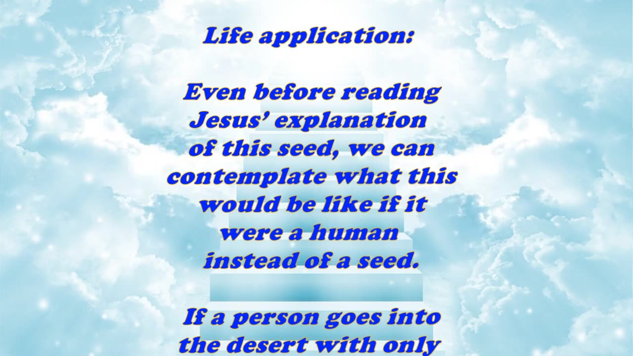 Matthew 13:6 - Daily Bible Verse Commentary