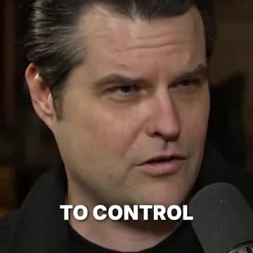 Matt Gaetz calls out the US’s involvement in Syria