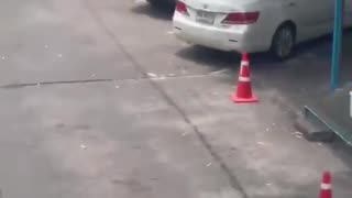 WATCH: Apparent video shows the shooter who opened fire at or near Or Tor Kor Market