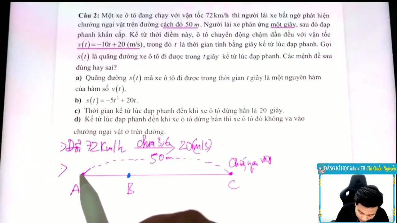 Live chữa Đề Số 1