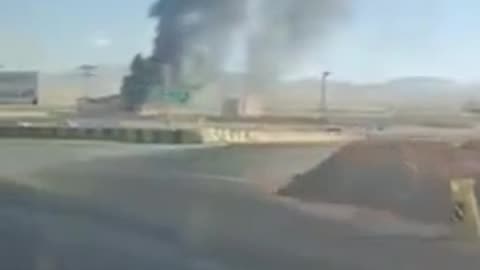 Report of an attack on the police and Basij headquarters in the city of Kashan