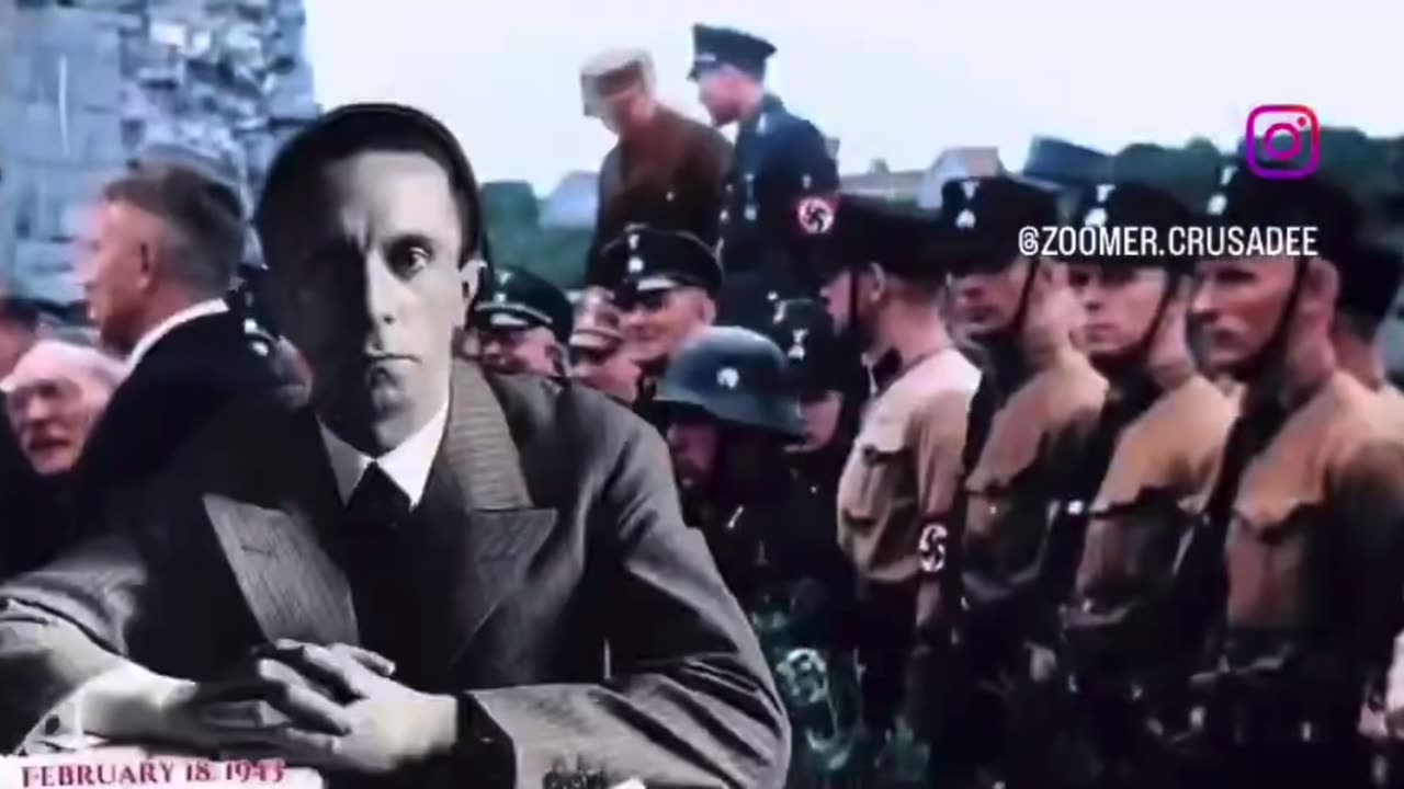 Translation: Dr. Goebbels Speech, February 1943 On The Realities