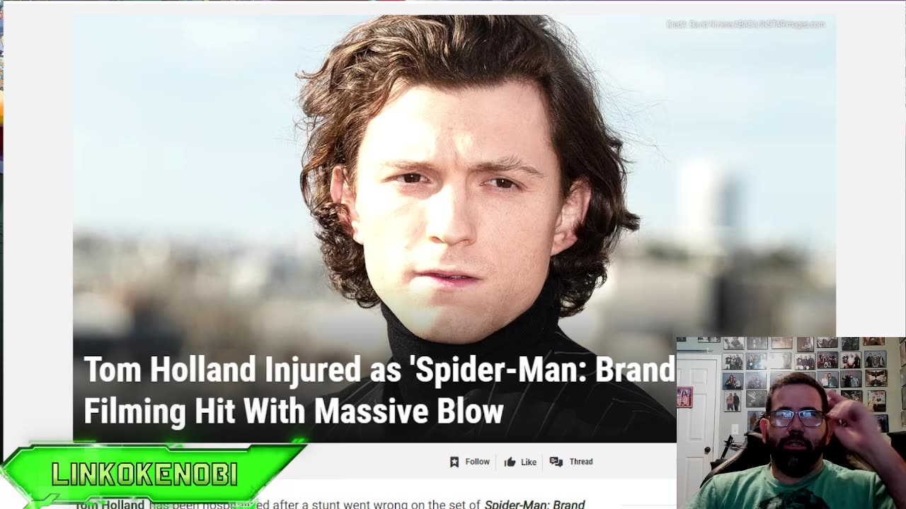 Tom Holland Injured During Filming Of Spider-Man Brand New Day