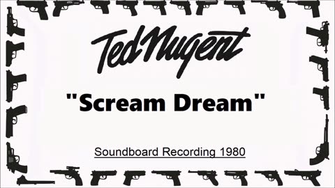 Ted Nugent - Scream Dream (Live in Dortmund, Germany 1980) Soundboard