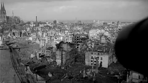 DESTRUCTION IN COLOGNE, GERMANY - DESTRUCTION IN COLOGNE, GERMANY - 111-adc-3530