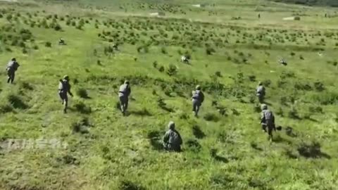 The Chinese People's Liberation Army is publishing an interesting video.