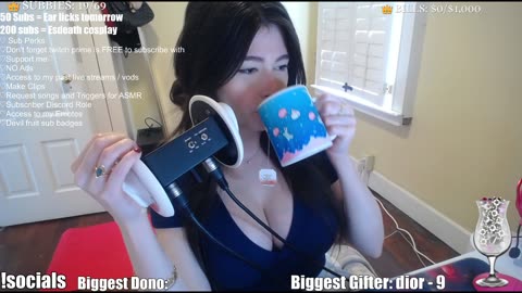 🔥(18+) THE BEST LIVE Ear Licks!🔥