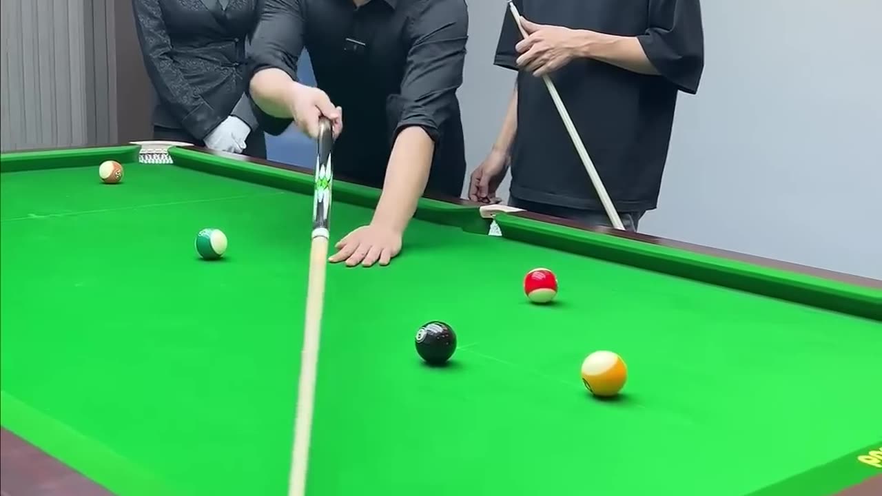 Funny billiard Prank