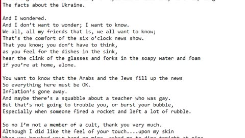 News Cult poem
