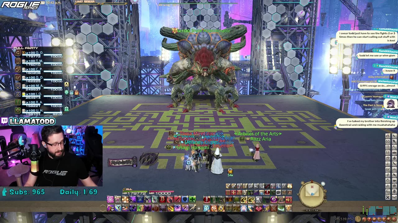 FFXIV 4% M7S Enrage to clear! Unreal w/ Viewers