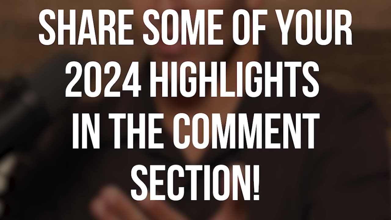 Share some of your 2024 Highlights in the comment section!