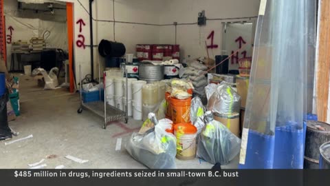 (Oct 2024) BC RCMP dismantled SUPERLAB which could make 96 million doses ($485Mil) of FENTANYL