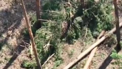 Sleeping Russian Was Rudely Awakened by a Ukrainian FPV