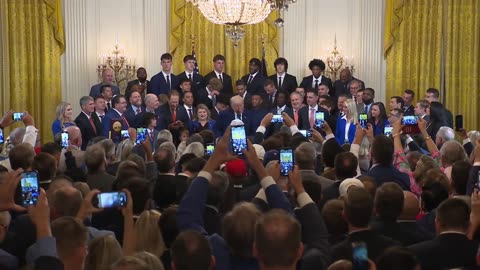 President Trump Hosts University of Florida Gators, 2025 Men's NCAA Champions, May 21, 2025