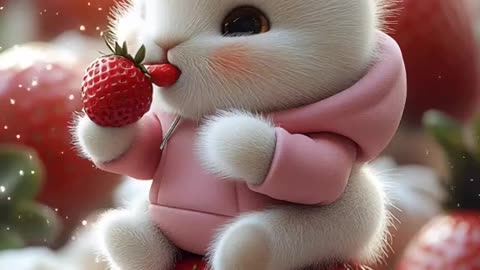 Rabbit in candy land