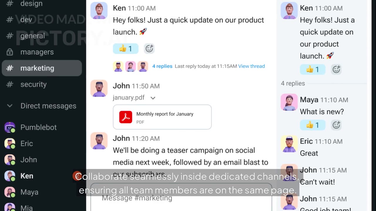 Work from Pumble | Your Digital HQ for Smarter Team Communication