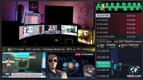 $BTC bleedin, Trump soft af, $PUMP already dead 💀 no Epstein files, AI gov deal 🧠 Web3News