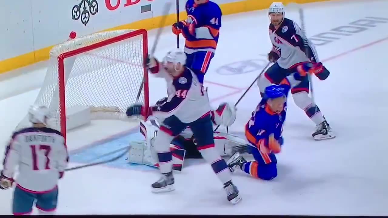 Islanders LW #27 Anders Lee🥅(26)🏒Deflection Goal