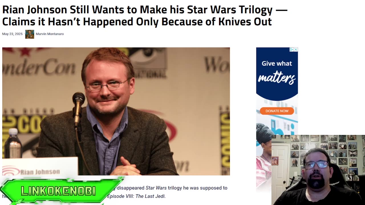 Rian Johnson Making A Statement On The Delay Of His Star Wars Trilogy