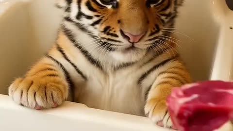 Baby tiger