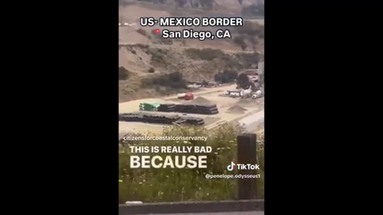 Mexico raw sewage into the US ..