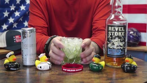 Terrence Schott - Revel Stoke Smoked Vanilla Whiskey & Redbull Coconut Berry Energy Drink