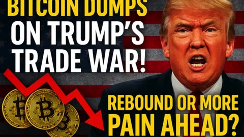 Crypto PANIC 🚨 Bitcoin Crashes as Trump’s Tariffs Shake Global Markets!