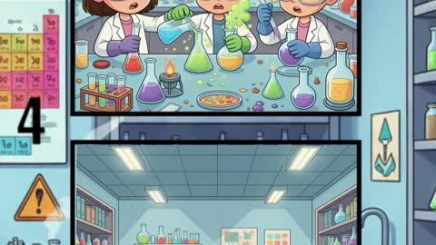 Kids Exploring the Science Lab 🧪🔍