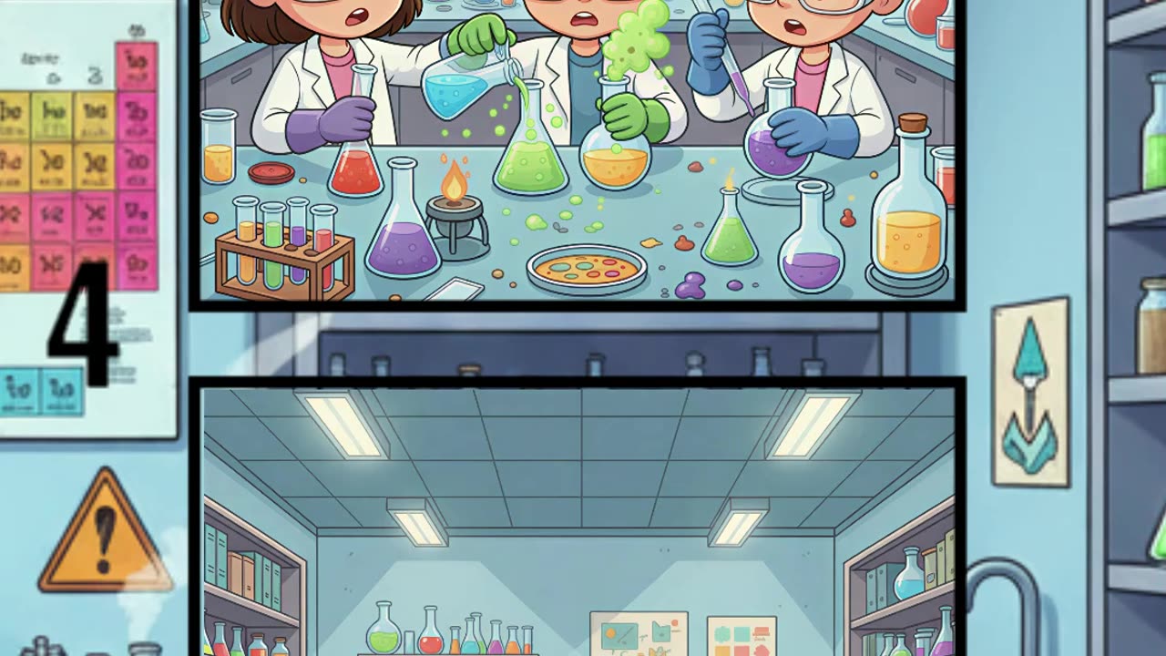 Kids Exploring the Science Lab 🧪🔍